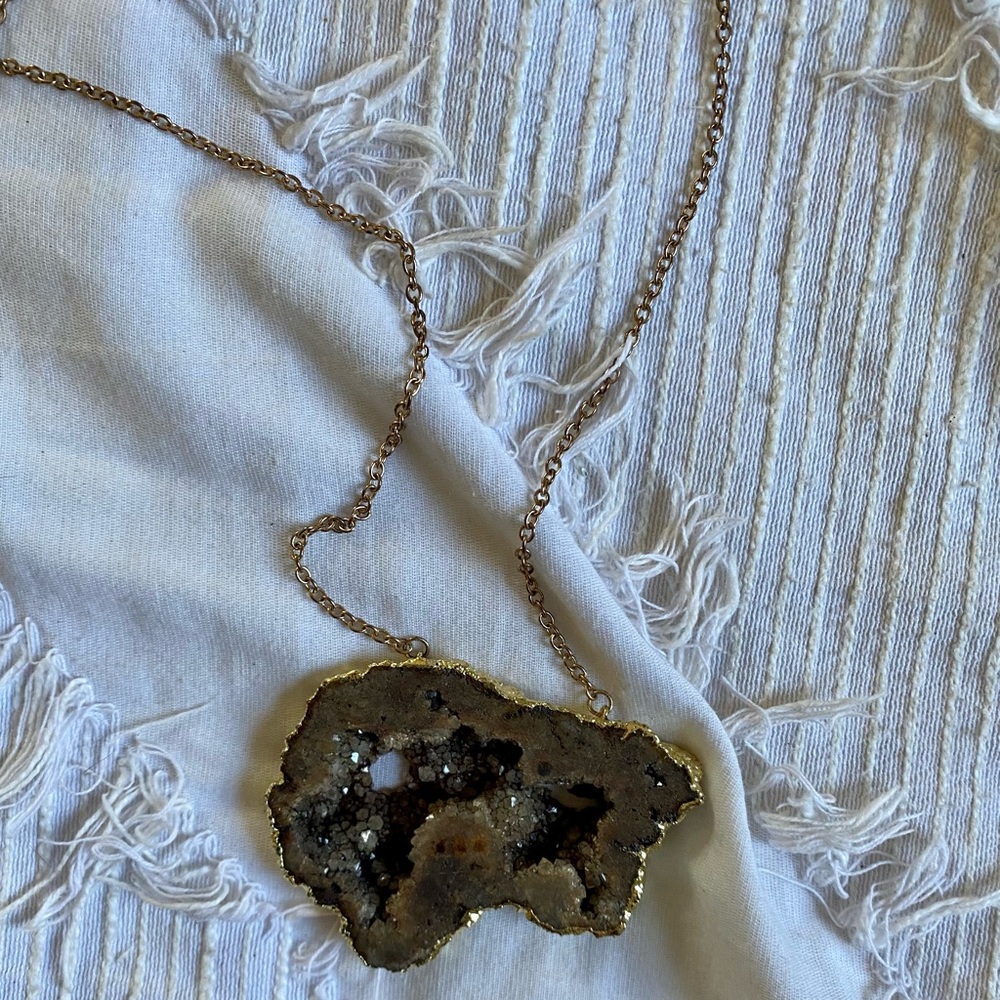 Geode Necklace
